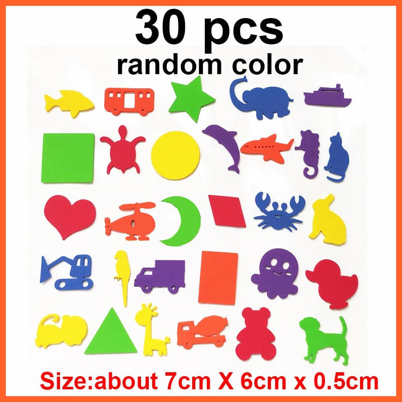 whatagift.com.au Kids Toys Animals Alphanumeric Letter Puzzle Foam  EVA Education Bath Toys