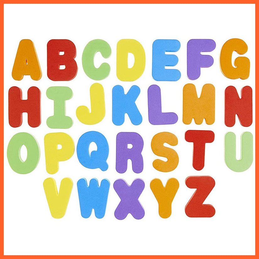 whatagift.com.au Kids Toys Animals Alphanumeric Letter Puzzle Foam  EVA Education Bath Toys