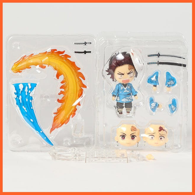 whatagift.com.au Kids Toys Demon Slayer Zenitsu Agatsuma PVC Action Figure Collectible Model Toys