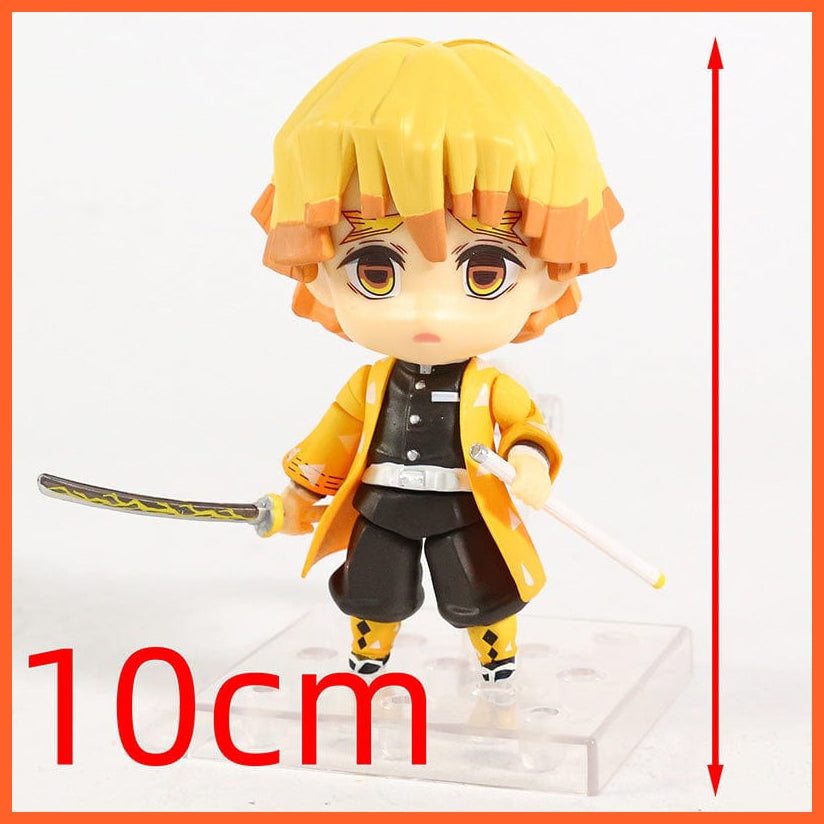 whatagift.com.au Kids Toys Demon Slayer Zenitsu Agatsuma PVC Action Figure Collectible Model Toys