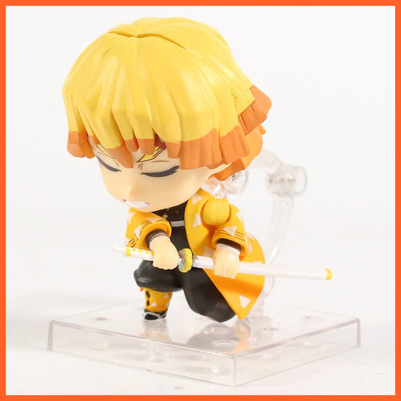 whatagift.com.au Kids Toys Demon Slayer Zenitsu Agatsuma PVC Action Figure Collectible Model Toys