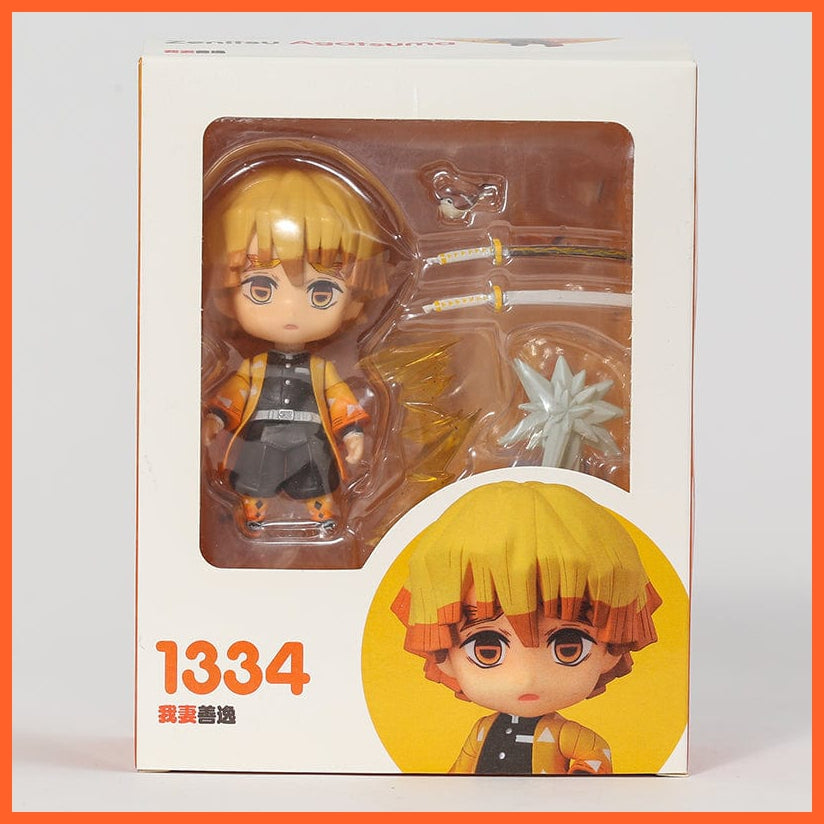 whatagift.com.au Kids Toys Demon Slayer Zenitsu Agatsuma PVC Action Figure Collectible Model Toys