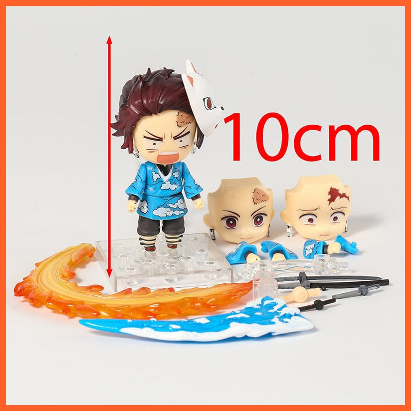 whatagift.com.au Kids Toys Demon Slayer Zenitsu Agatsuma PVC Action Figure Collectible Model Toys