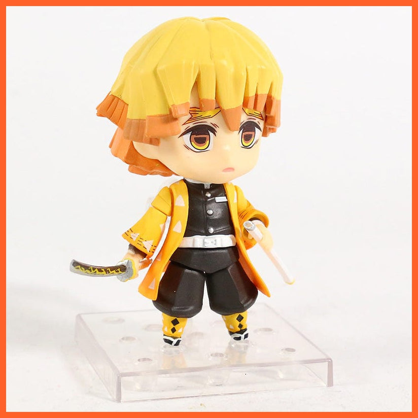 whatagift.com.au Kids Toys Demon Slayer Zenitsu Agatsuma PVC Action Figure Collectible Model Toys