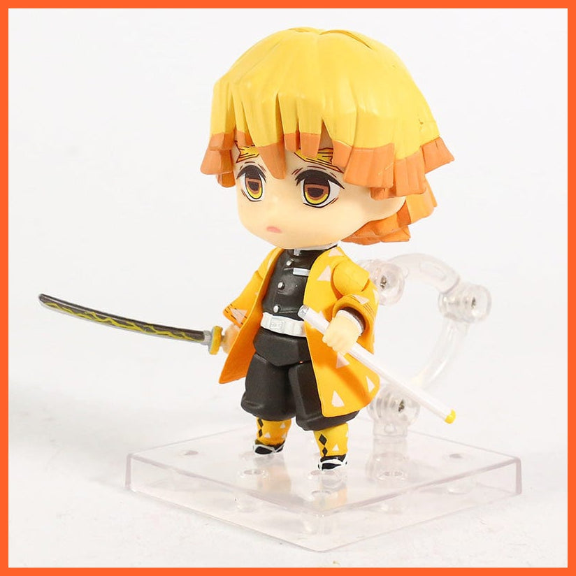 whatagift.com.au Kids Toys Demon Slayer Zenitsu Agatsuma PVC Action Figure Collectible Model Toys