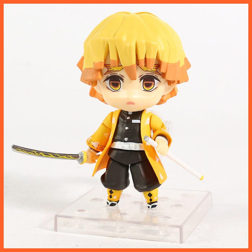 whatagift.com.au Kids Toys Demon Slayer Zenitsu Agatsuma PVC Action Figure Collectible Model Toys