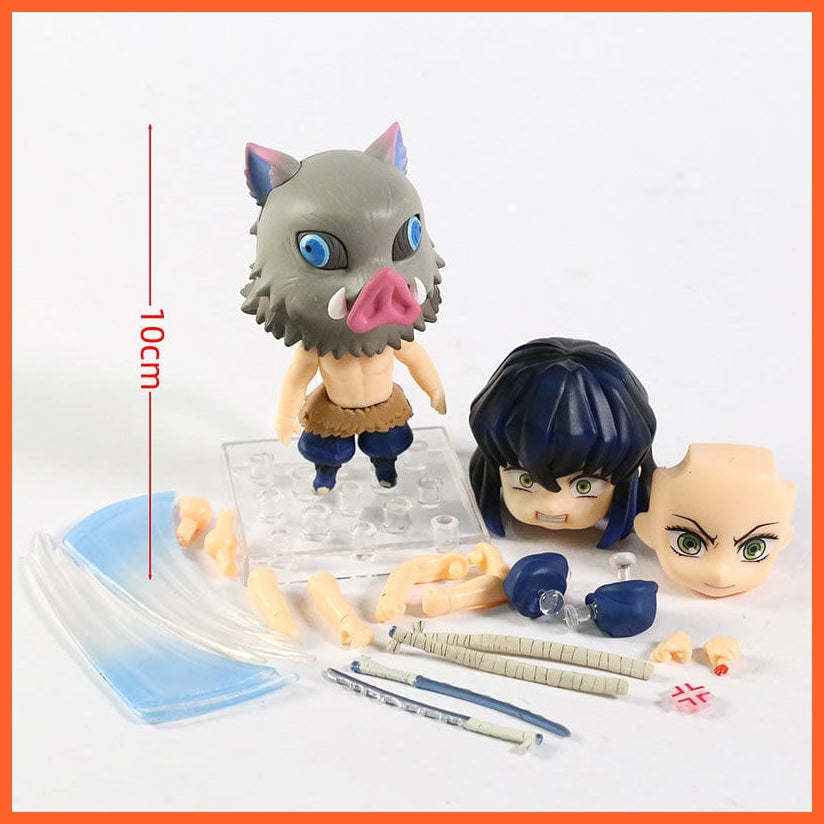 whatagift.com.au Kids Toys Demon Slayer Zenitsu Agatsuma PVC Action Figure Collectible Model Toys