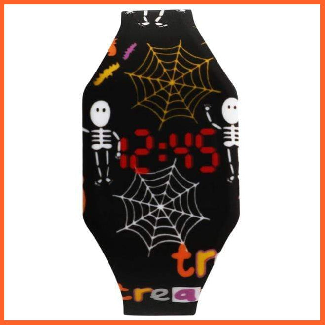 Cartoon Children'S Watches Cute Led Digital Watch Kids Dinosaur Jungle Print For Girls Boys | whatagift.com.au.