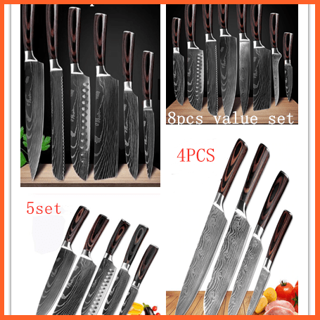 Carpenter'S Special Set 6-Piece Set 8-Piece Set Knife Chef Knife Kitchen Knife Cooking | whatagift.com.au.