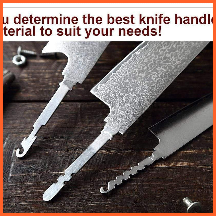 Damascus Chef Knife Set | Chef'S Stainless Steel Knives Set | whatagift.com.au.