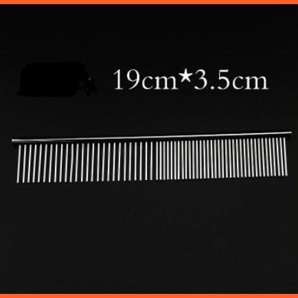 whatagift.com.au L  type B Pet Grooming Comb Brush