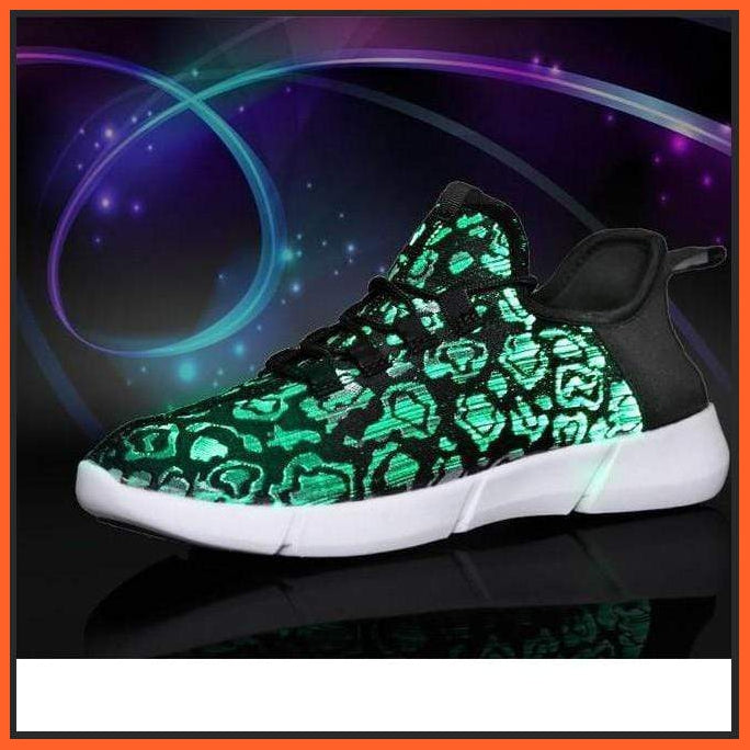 Led Fibre Optic Sneakers Camouflage Led Shoes | whatagift.com.au.