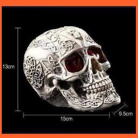 whatagift.com.au Led Human Skeleton Head Skull Halloween Skull