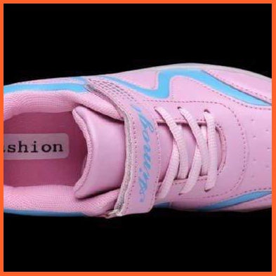 Pink Led Shoes With Roller Wheels And Usb Charging | Light Up Roller Wheel Heely Shoes | whatagift.com.au.