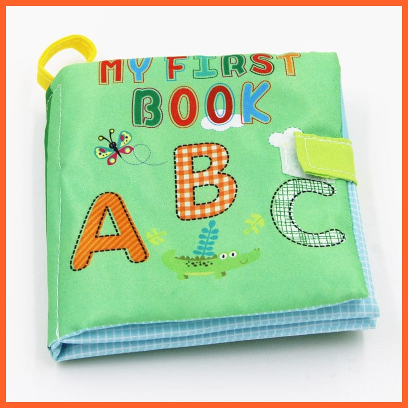 whatagift.com.au letter Animal Style Kids Cloth Learning Books