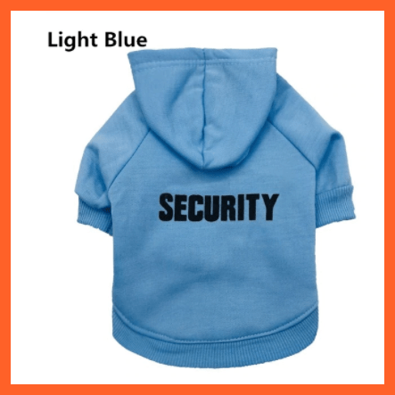 whatagift.com.au Light Blue / XS Security Cat Hoodies