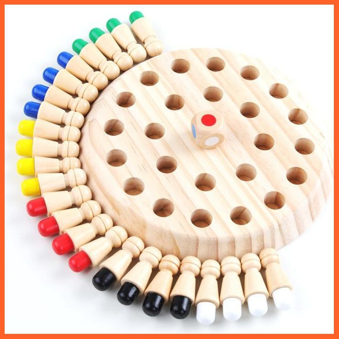 Wooden Memory Match Stick Chess Game | whatagift.com.au.