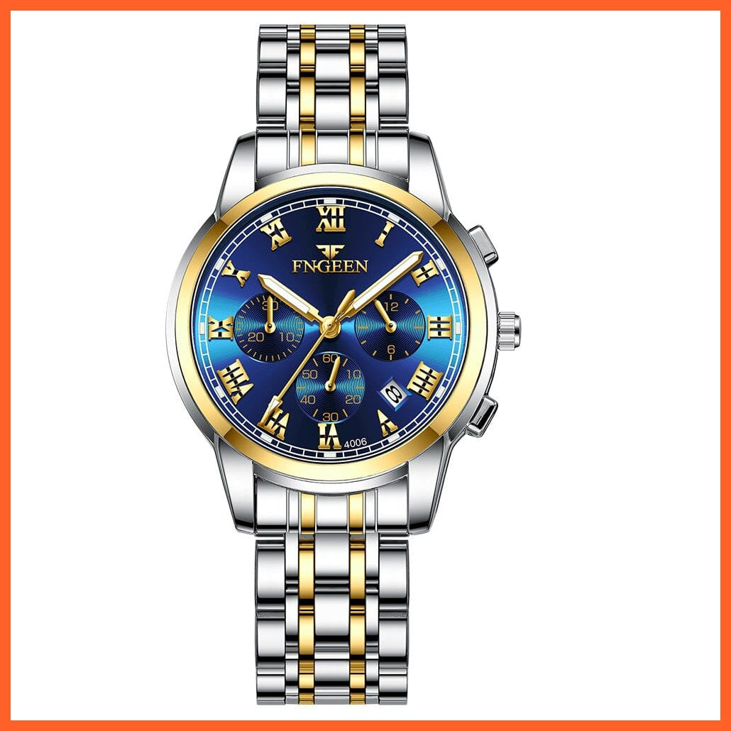 whatagift.com.au Luminous Trendy Waterproof Couples Watch