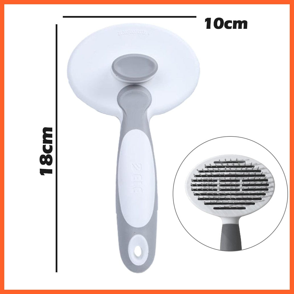 whatagift.com.au M006PK / M / China Hair Remover Double-sided Easy Hair Deshedding Brush for Pet | Grooming Tool for Long Small Hair Dog Cat