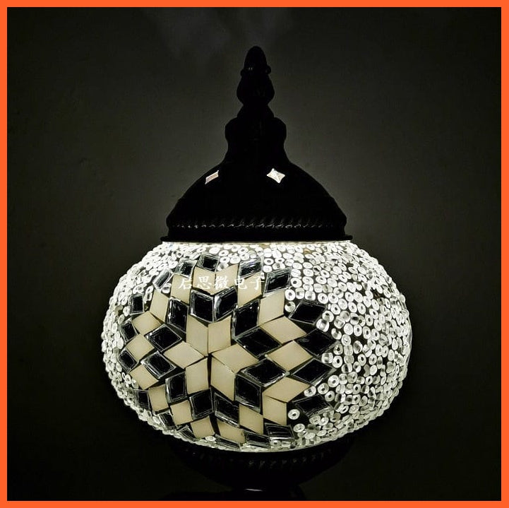 whatagift.com.au M40 Newest Mediterranean style Art Deco Turkish Mosaic Wall Lamp | Handcrafted Mosaic Glass romantic wall light | Night Lamp for Home decor