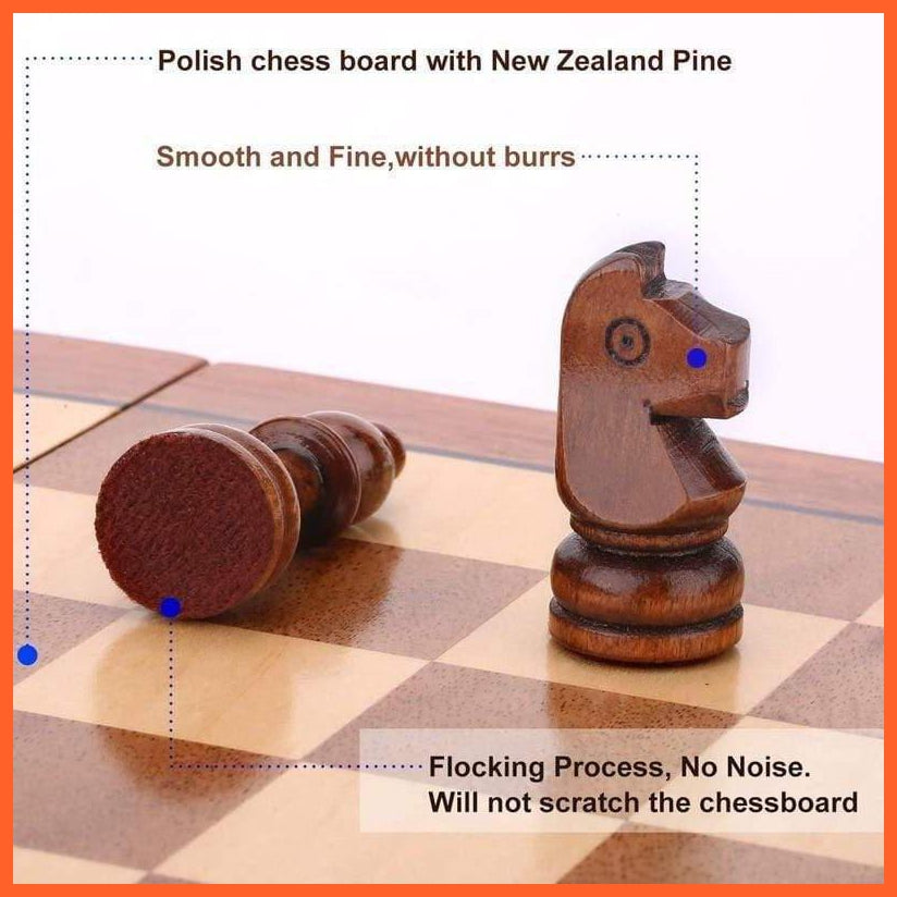 Magnetic Chess Set | Folding Chess Board | Wooden Chess Game | whatagift.com.au.