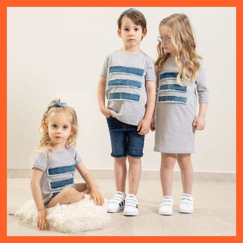whatagift.com.au Matching Dress Tops Baby Girl And Boy
