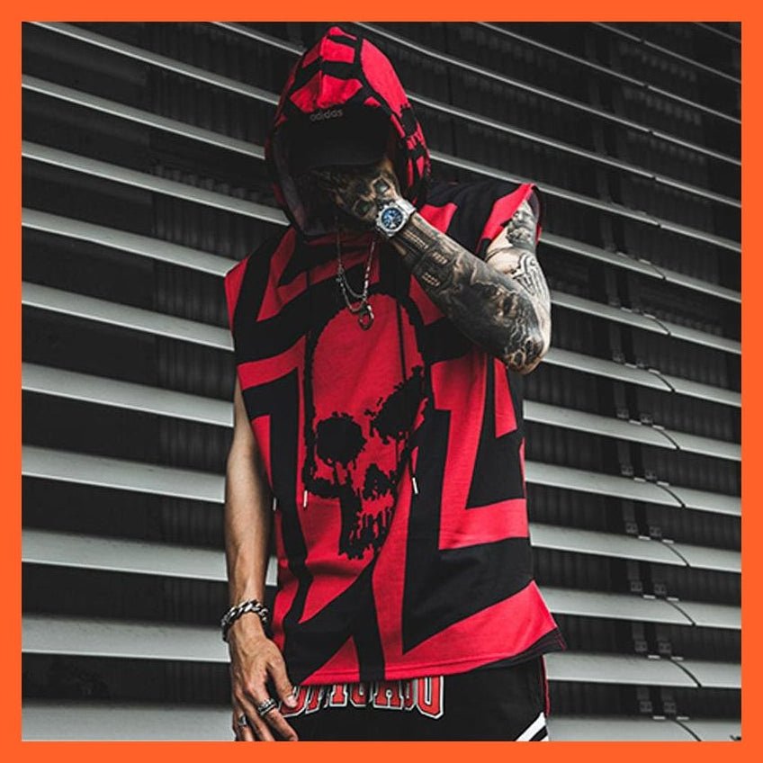 whatagift.com.au Men''s Clothing Copy of Shantou Printed Hooded Vest