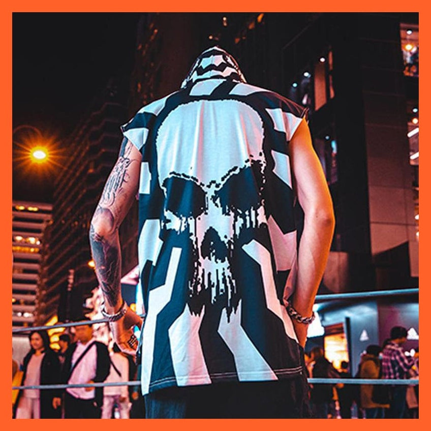 whatagift.com.au Men''s Clothing Copy of Shantou Printed Hooded Vest