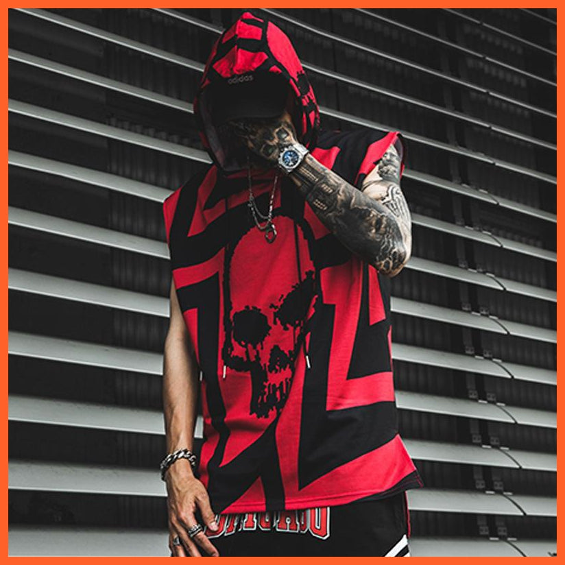 Shantou Printed Hooded Vest | whatagift.com.au.