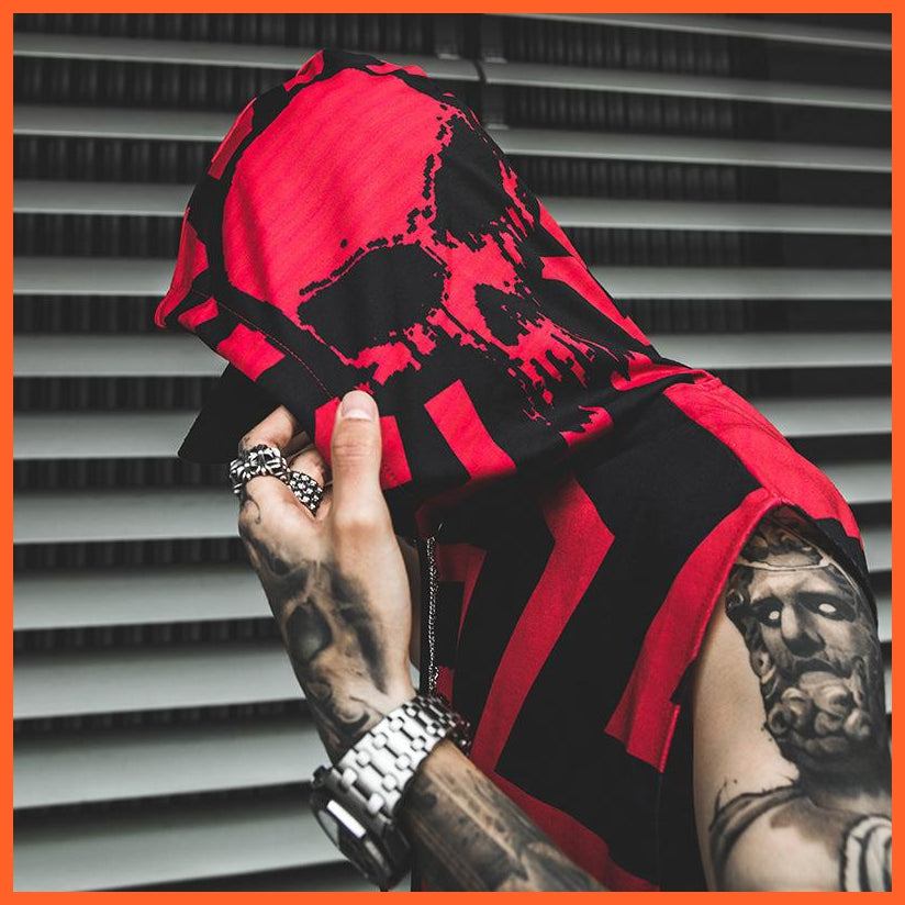 Shantou Printed Hooded Vest | whatagift.com.au.