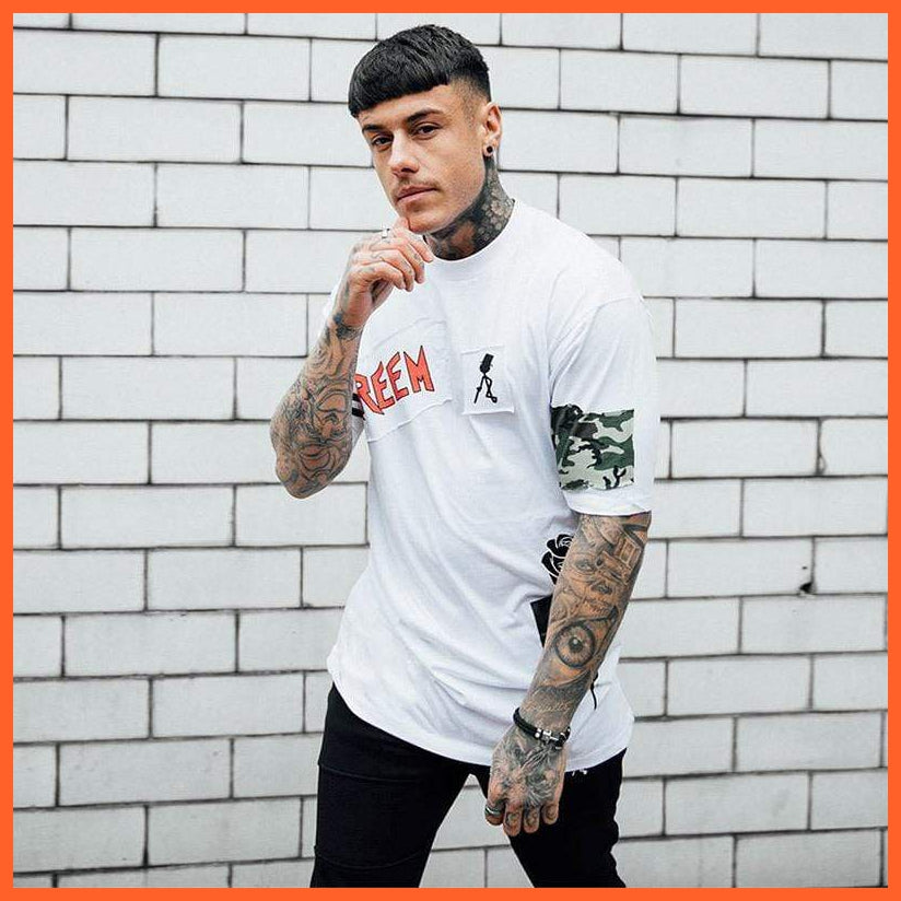 Men'S T-Shirt Short Sleeve Men Loose | whatagift.com.au.
