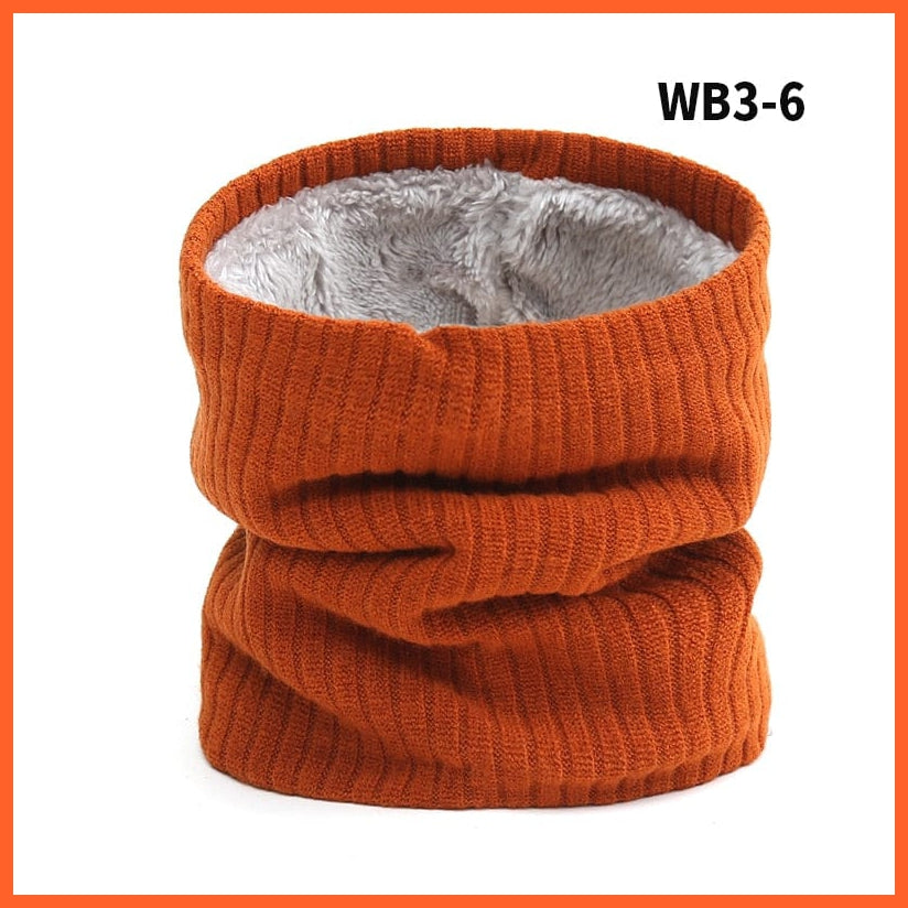 whatagift.com.au Men's Scarf Copy of Winter Women Men Solid Knitting Scarf | Thick Warm Velvet Ring High-Quality Muffler