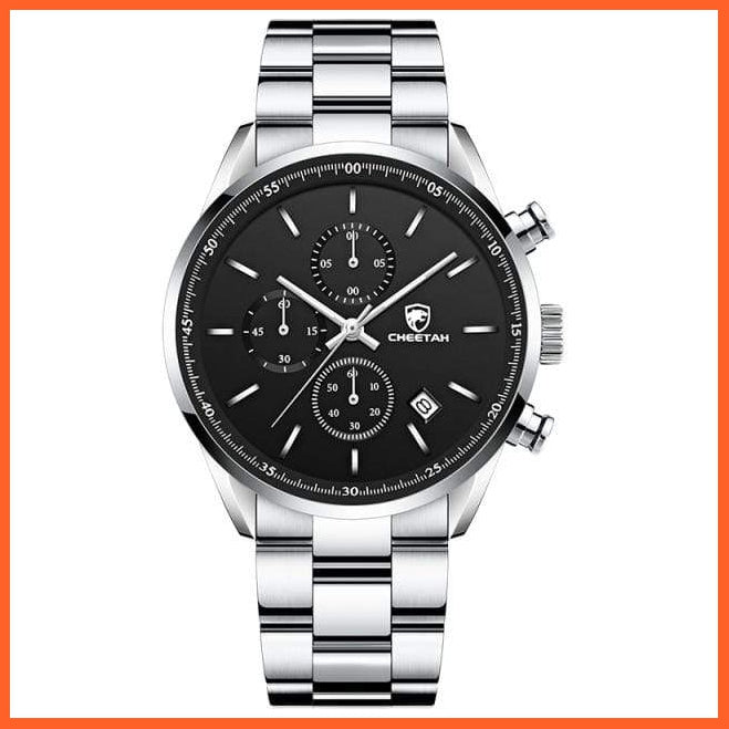 Watches For Men Top Brand Luxury Fashion Business Quartz Men’S Wristwatch Stainless Steel Waterproof Sports Watches | whatagift.com.au.