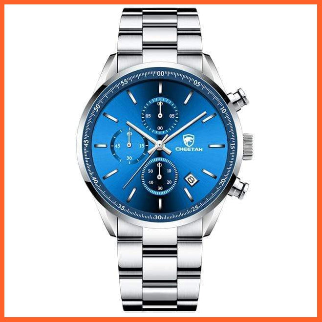 Watches For Men Top Brand Luxury Fashion Business Quartz Men’S Wristwatch Stainless Steel Waterproof Sports Watches | whatagift.com.au.