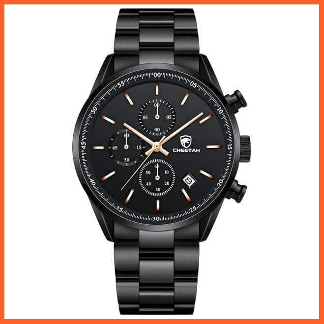 Watches For Men Top Brand Luxury Fashion Business Quartz Men’S Wristwatch Stainless Steel Waterproof Sports Watches | whatagift.com.au.