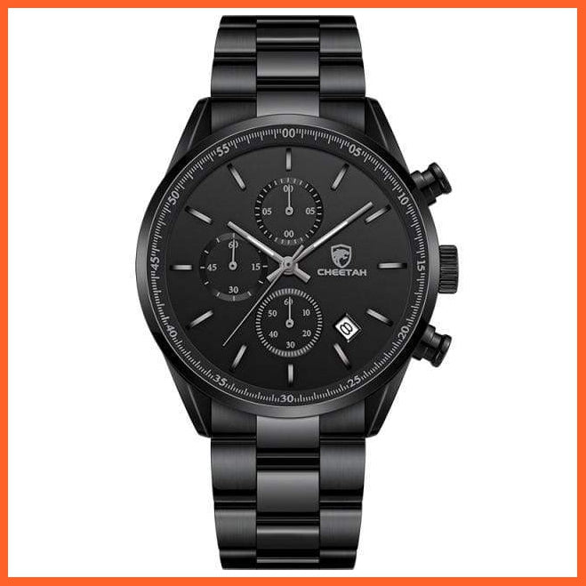 Watches For Men Top Brand Luxury Fashion Business Quartz Men’S Wristwatch Stainless Steel Waterproof Sports Watches | whatagift.com.au.