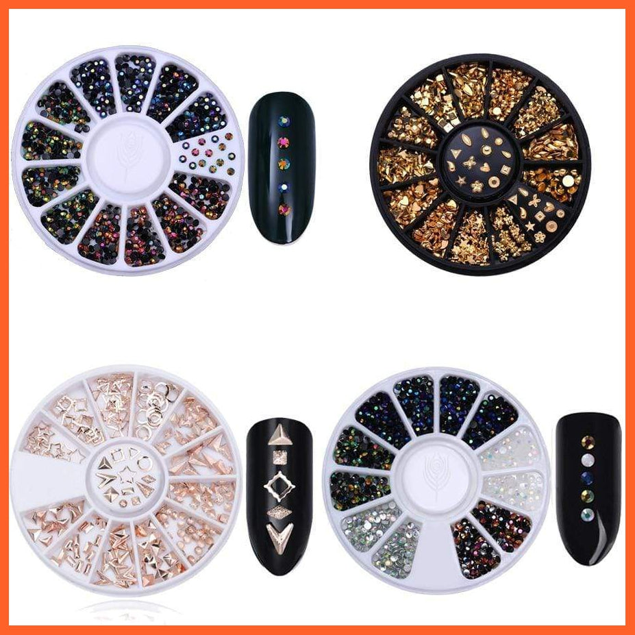 Mixed Color Nail Rhinestones | whatagift.com.au.