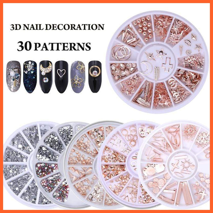 Mixed Color Nail Rhinestones | whatagift.com.au.