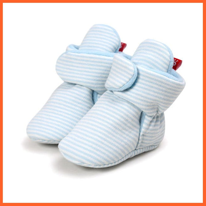whatagift.com.au Model 1 / 1 Unisex Baby Newborn Faux Fleece Warm Infant Toddler Crib Shoes