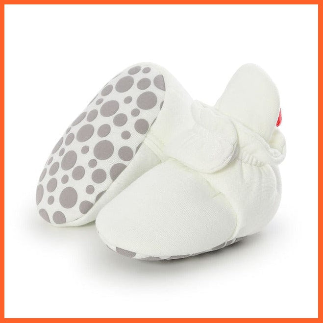 whatagift.com.au Model 13 / 1 Unisex Baby Newborn Faux Fleece Warm Infant Toddler Crib Shoes