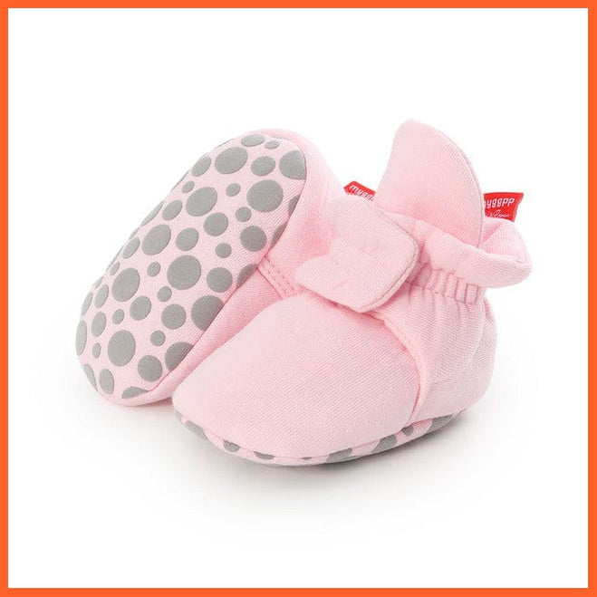 whatagift.com.au Model 17 / 1 Unisex Baby Newborn Faux Fleece Warm Infant Toddler Crib Shoes