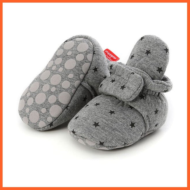 whatagift.com.au Model 19 / 3 Unisex Baby Newborn Faux Fleece Warm Infant Toddler Crib Shoes
