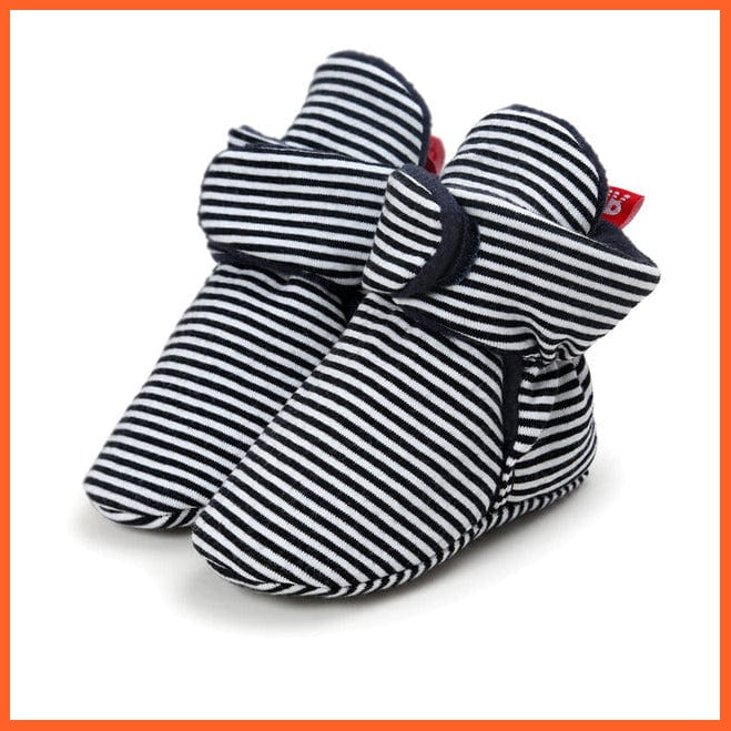 whatagift.com.au Model 2 / 1 Unisex Baby Newborn Faux Fleece Warm Infant Toddler Crib Shoes