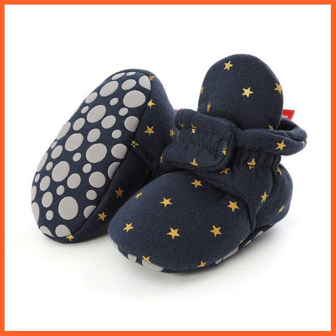 whatagift.com.au Model 20 / 3 Unisex Baby Newborn Faux Fleece Warm Infant Toddler Crib Shoes