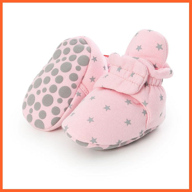 whatagift.com.au Model 22 / 2 Unisex Baby Newborn Faux Fleece Warm Infant Toddler Crib Shoes