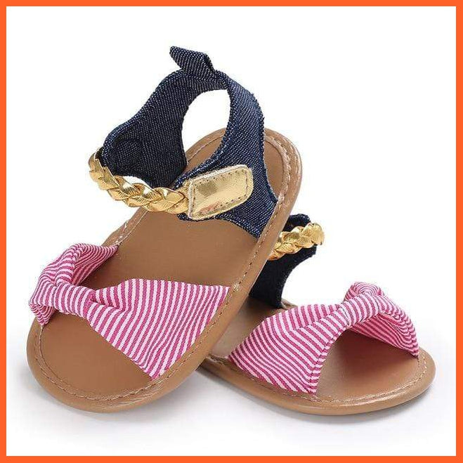 Dotted Bow Sandals For Babies | whatagift.com.au.