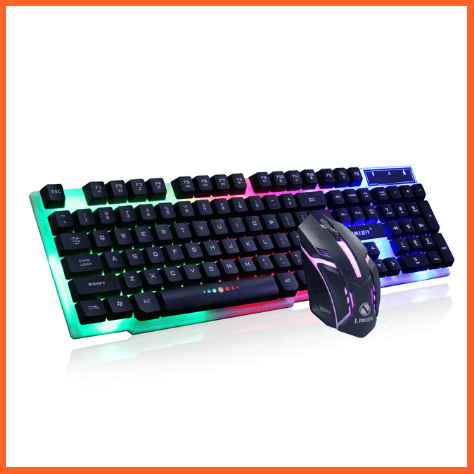 Backlight Gaming Keyboard And Gamer Mouse Set | whatagift.com.au.