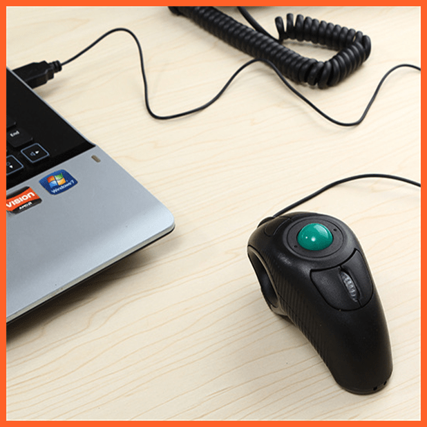 Wireless Trackball Mouse | Unique Computer Mouse With Track Ball | whatagift.com.au.
