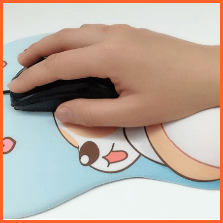 Keji Dog Mouse Pad Silican Rest Funny Mouse Pad | whatagift.com.au.