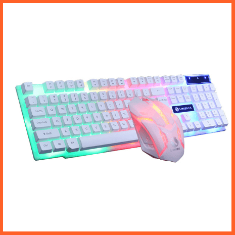 Backlight Gaming Keyboard And Gamer Mouse Set | whatagift.com.au.